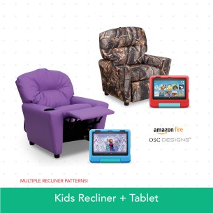 Kid's Recliner + Tablet